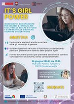 ITS ALTO ADRIATICO - Volantino IT'S GIRL POWER