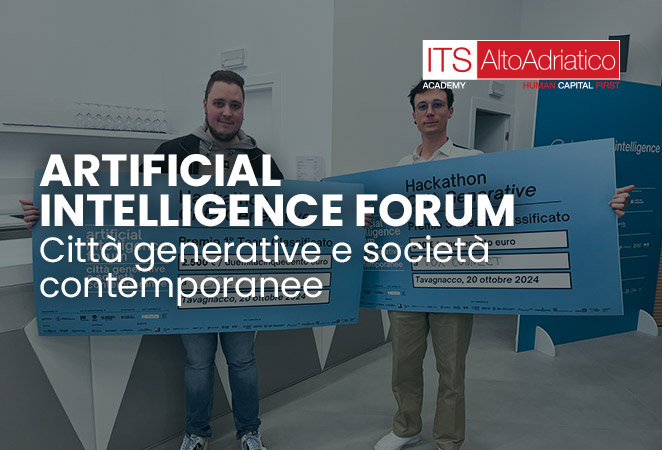 ITS Academy Alto Adriatico - Artificial Intelligence Forum – Città generative e società contemporanee